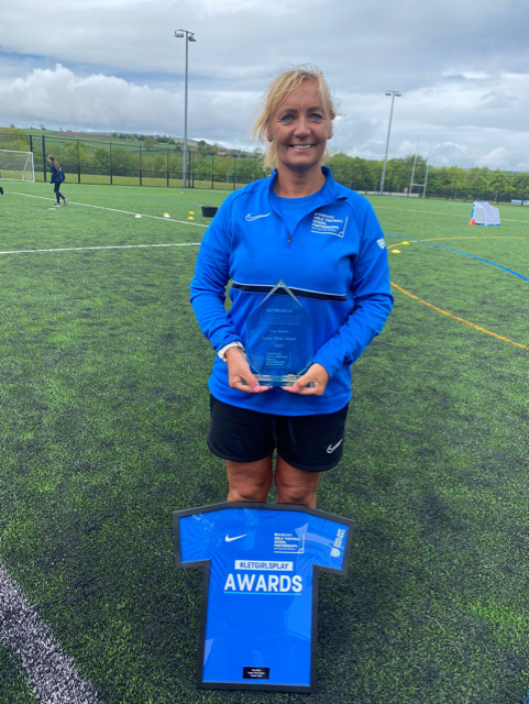 Well done to Mrs Stokes - Winner of the FA’s #LetGirlsPlay National Award - for all your hard work in development of girls football
